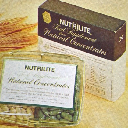 Storia primo prodotto Nutrilite